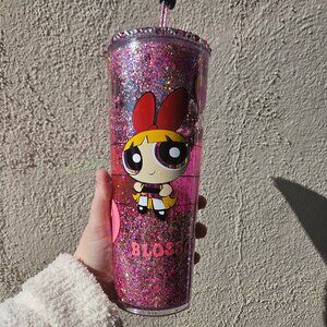 Powerpuff girls snowglobe tumbler